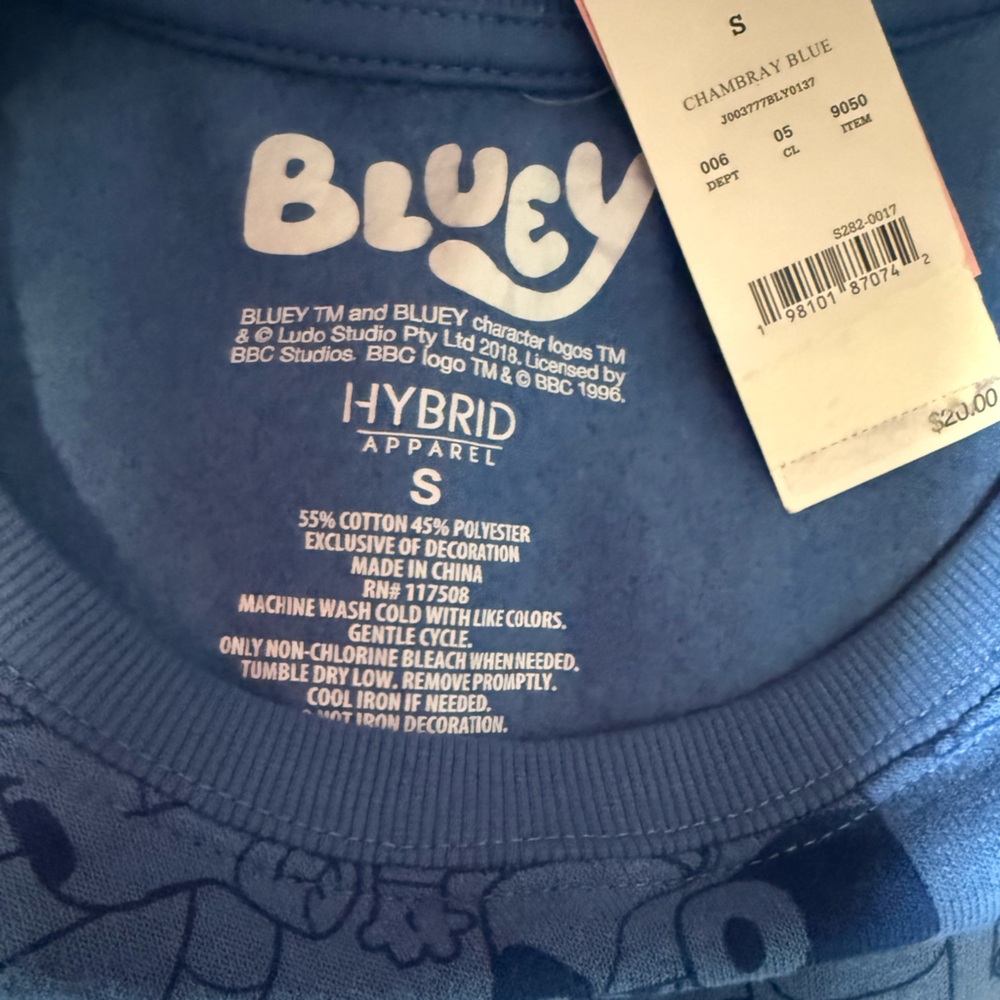 Blue Sweatshirt Bluey - Picture 5 of 5